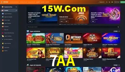 Biblioteca de slots populares na 7AA